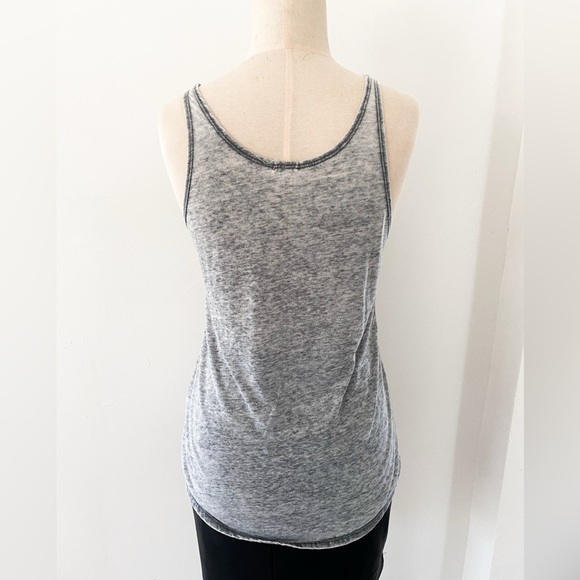Garage “Champ New York Phys. Ed” Burnout Graphic Tank – Size XS, Heather Grey - Picture 9 of 9